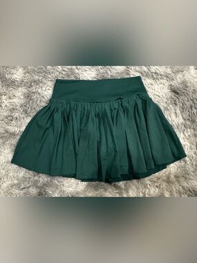 All In Motion Green Athletic Skort Pleated Active Skirt Size M